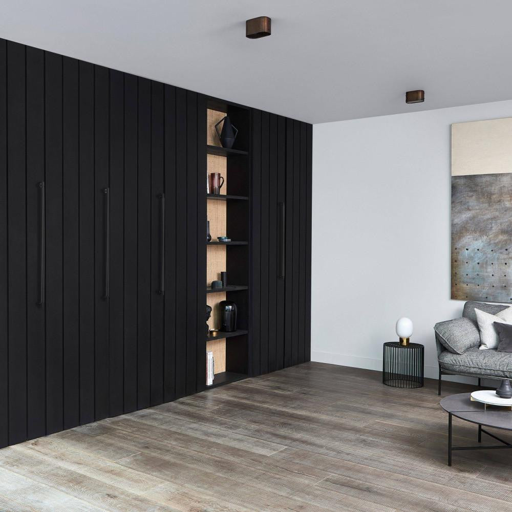 Buster + Punch Closet Bar, Cross, Black
