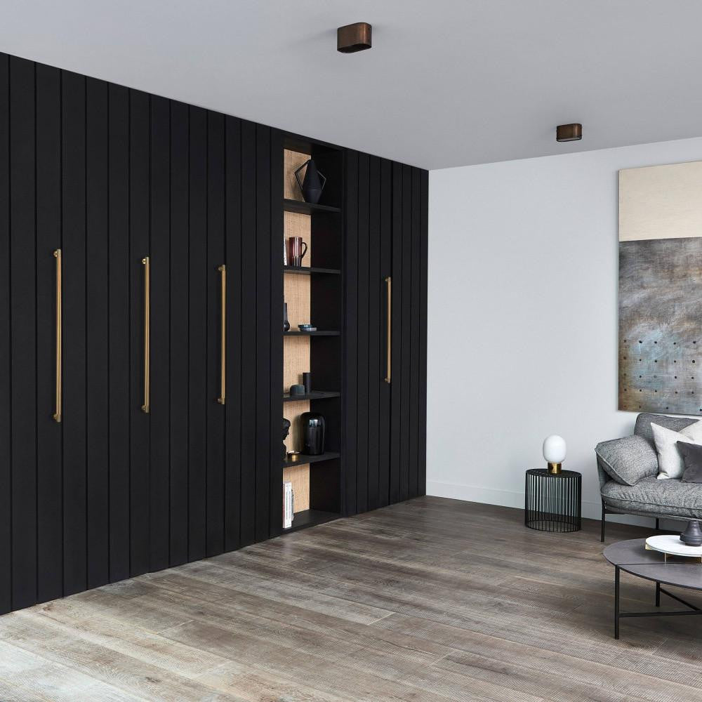 Buster + Punch Closet Bar, Cross, Brass
