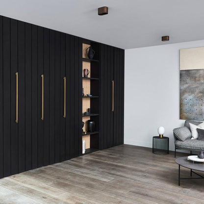 Buster + Punch Closet Bar, Cross, Brass
