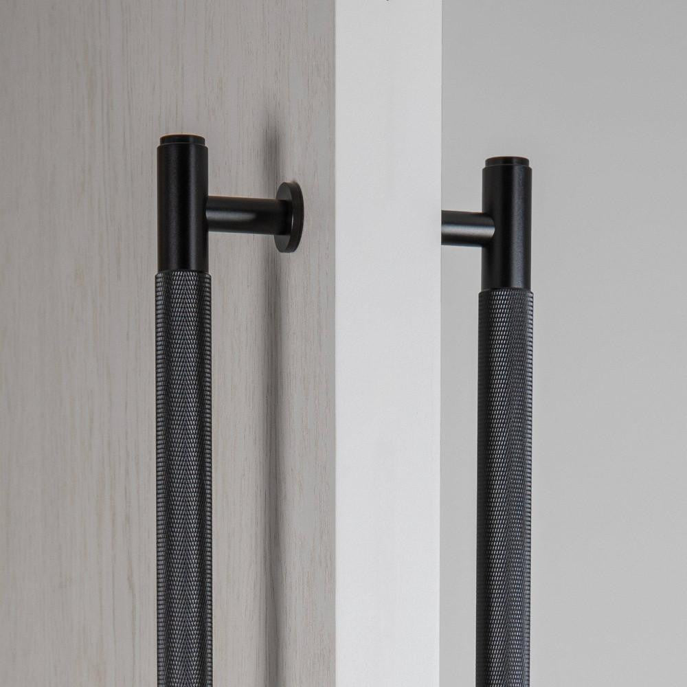 Buster + Punch Closet Bar, Double-Sided, Cross, Black