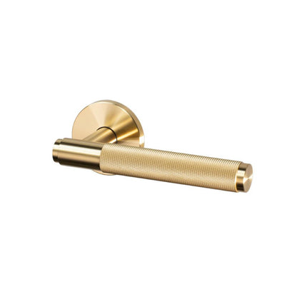 Buster + Punch Conventional Door Handles, Set of 2, Passage Brass