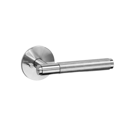 Buster + Punch Conventional Door Handles, Set of 2, Passage Steel