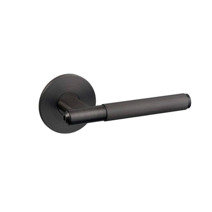 Buster + Punch Door Handle, Passage Smoked Bronze