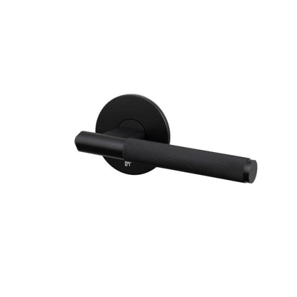 Buster + Punch Door Handles, Set of 2, Passage Welders Black