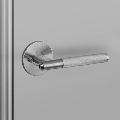 Buster + Punch Door Handles, Set of 2, Privacy Steel