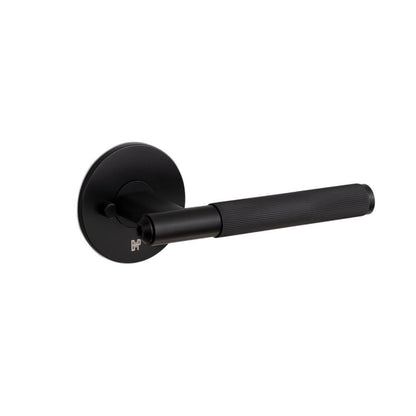 Buster + Punch Door Handles, Set of 2, Privacy Welders Black