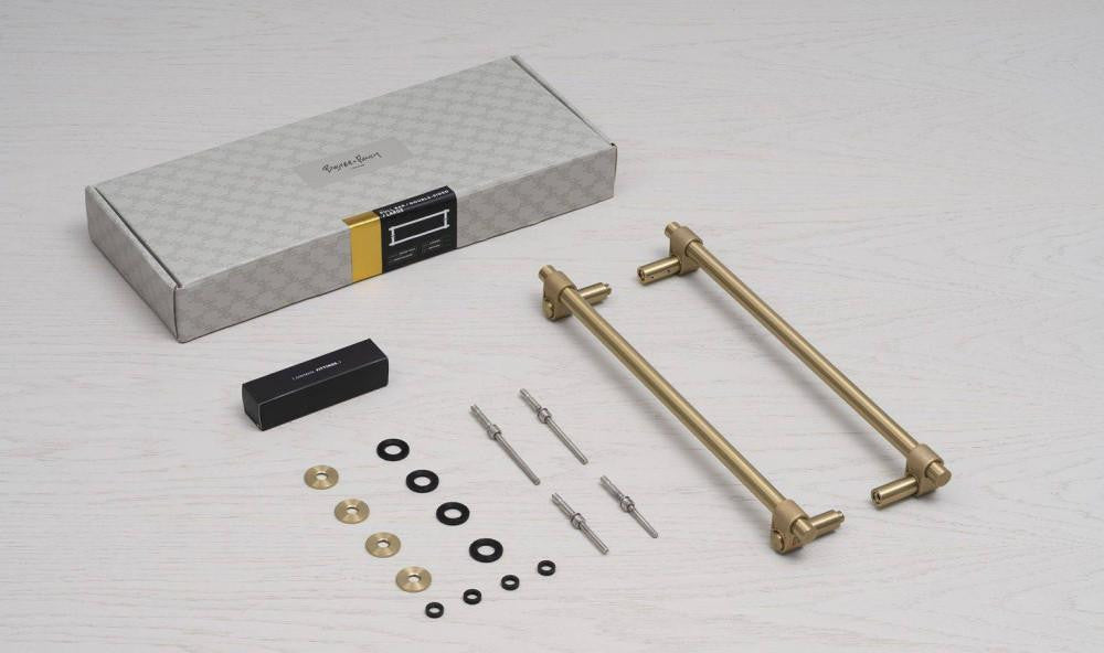 Buster + Punch Door Hinge, Set of 2 Brass