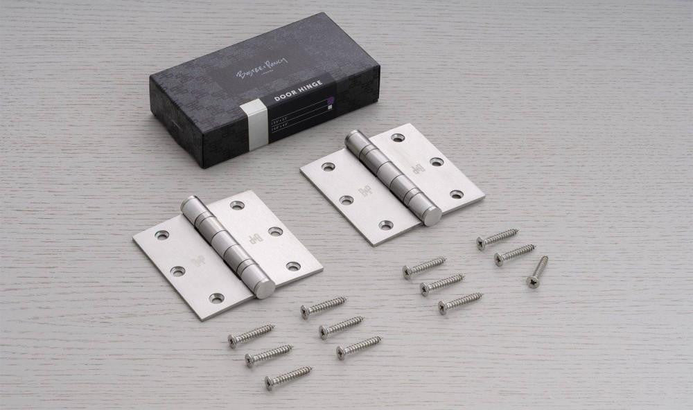 Buster + Punch Door Hinge, 3.5 X 3.5 Inch, Steel