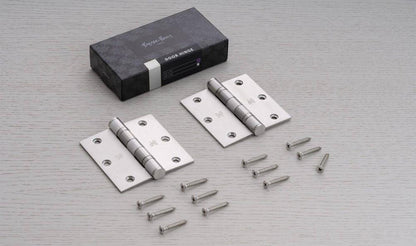 Buster + Punch Door Hinge, 3.5 X 3.5 Inch, Steel