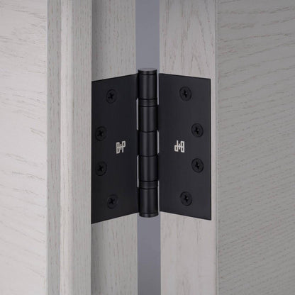 Buster + Punch Door Hinge, 4 X 4 Inch, Welders Black