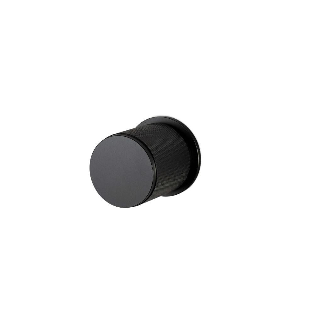 Buster + Punch Door Knob, Set of 2, Conventional, Passage Black