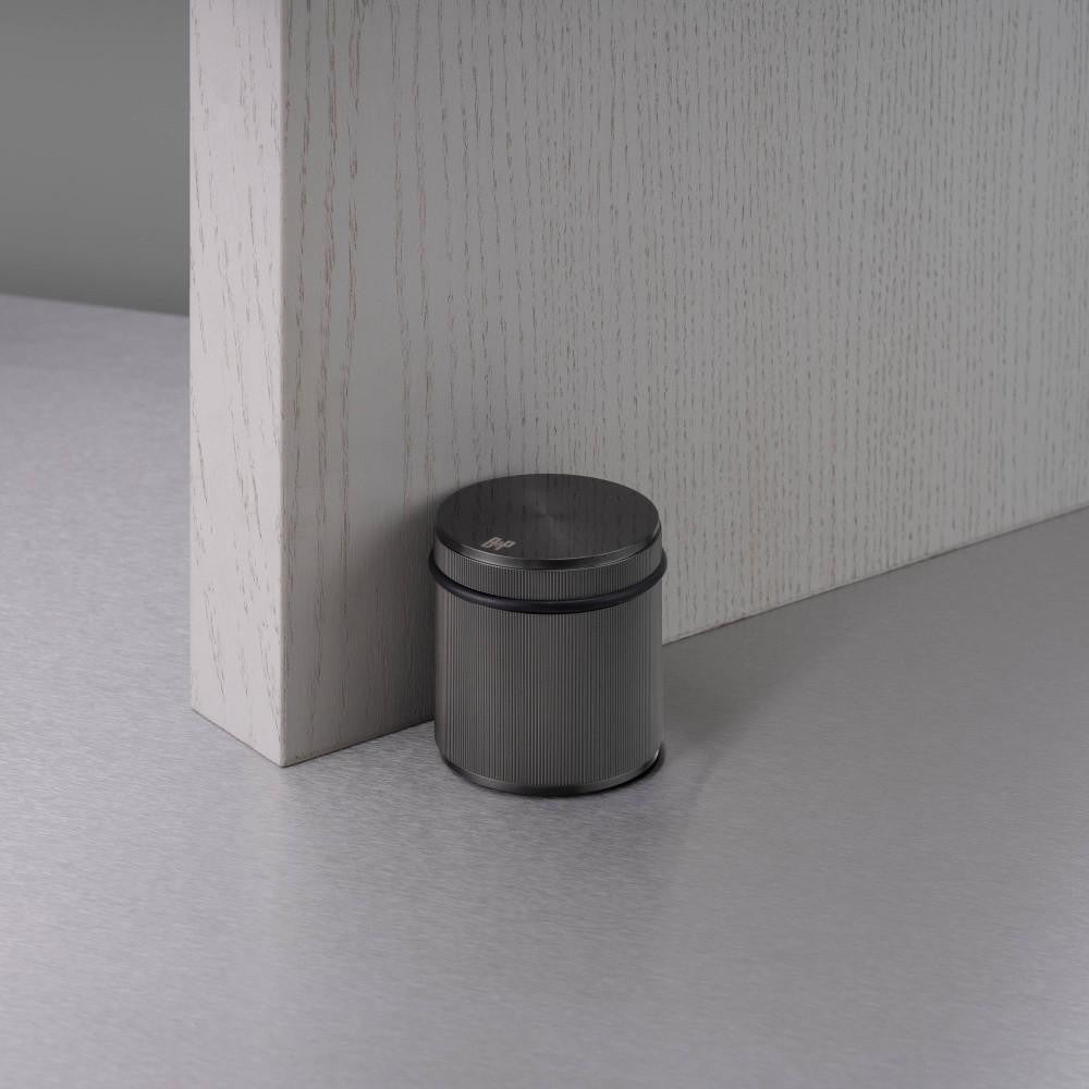 Buster + Punch Door Stop, Freestanding, Gun Metal