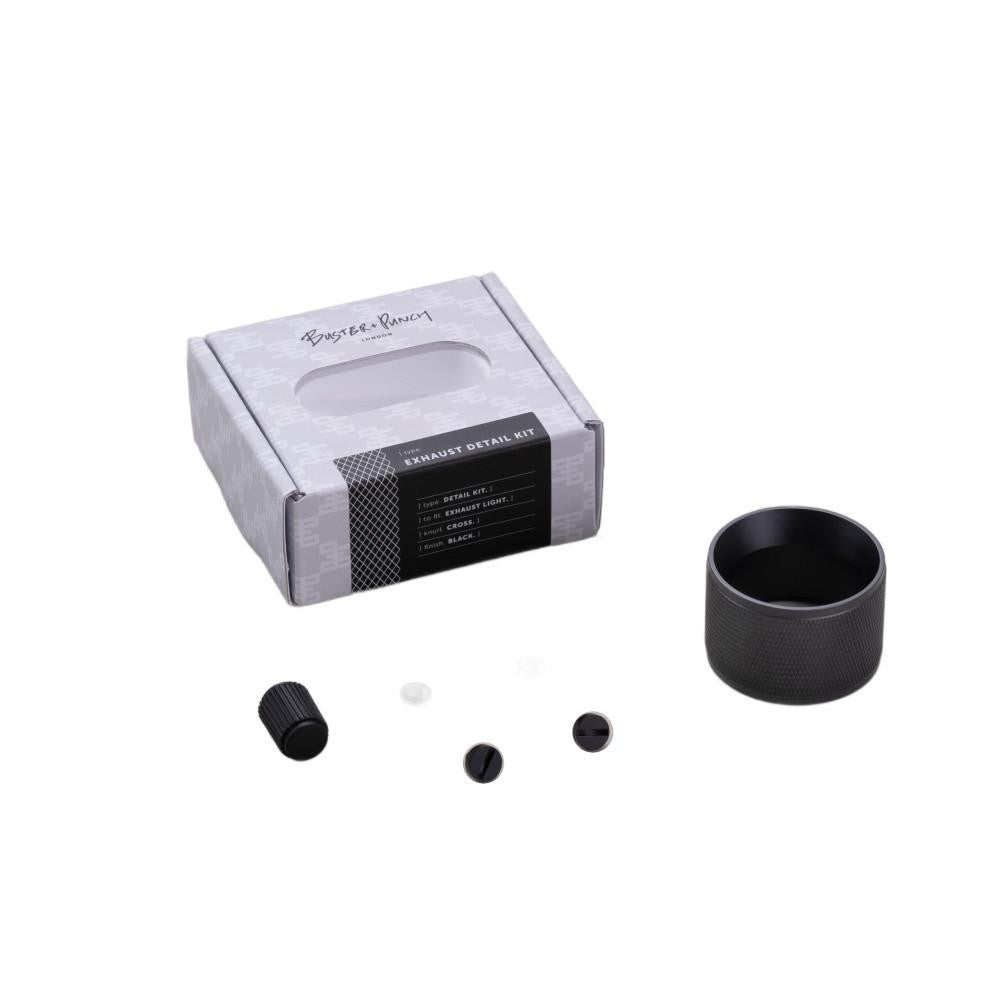 Buster + Punch Exhaust Cross Detail Kit Black