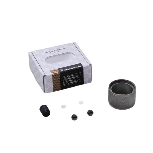 Buster + Punch Buster + Punch Exhaust Detail Kit with Cross Pat Smoked Bronze
