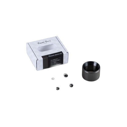 Buster + Punch Exhaust Detail Kit with Linear Pattern Baffle Gun Metal