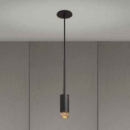 Buster + Punch Exhaust Pendant, Cross, Graphite, Brass