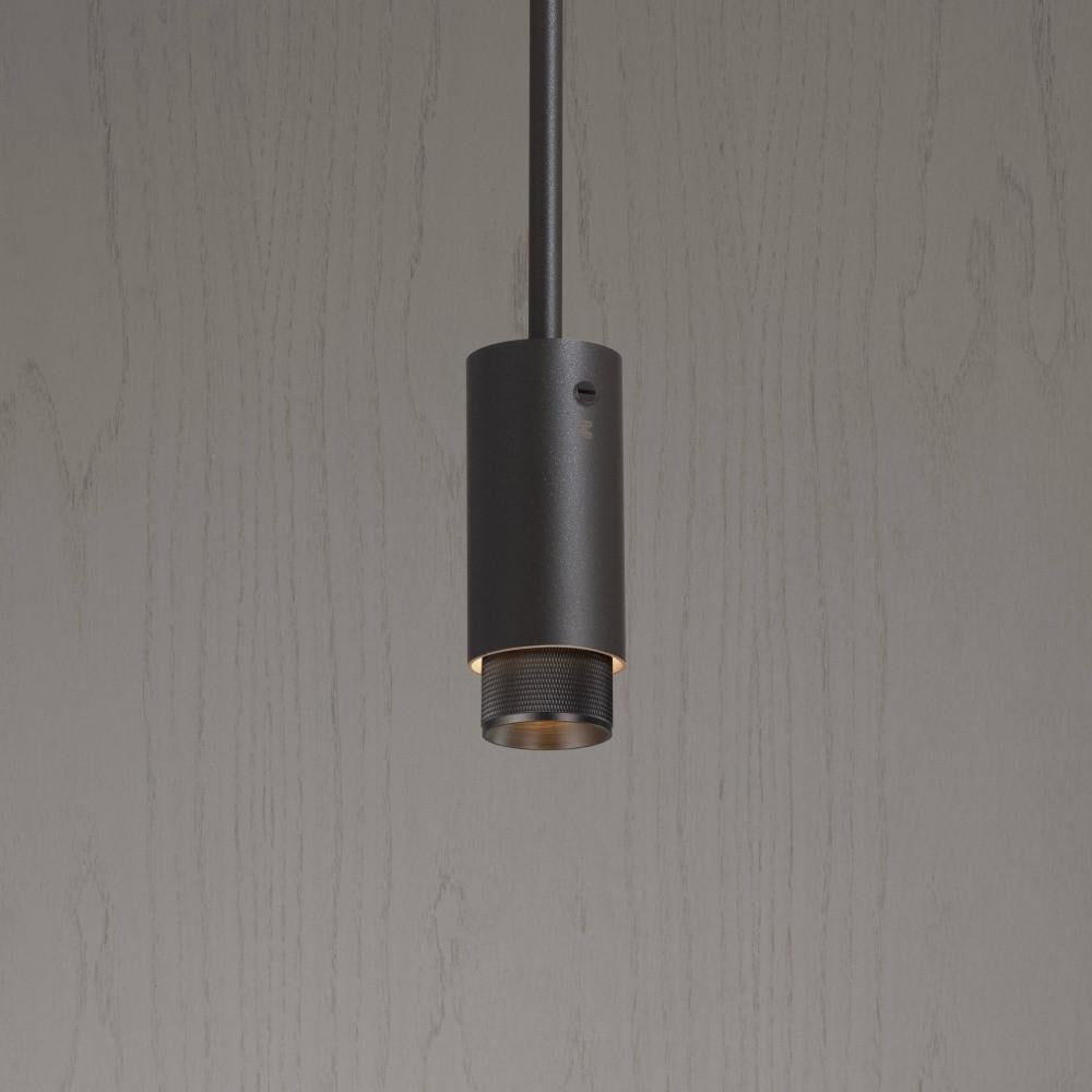 Buster + Punch Exhaust Pendant, Cross, Graphite, Smoked Bronze