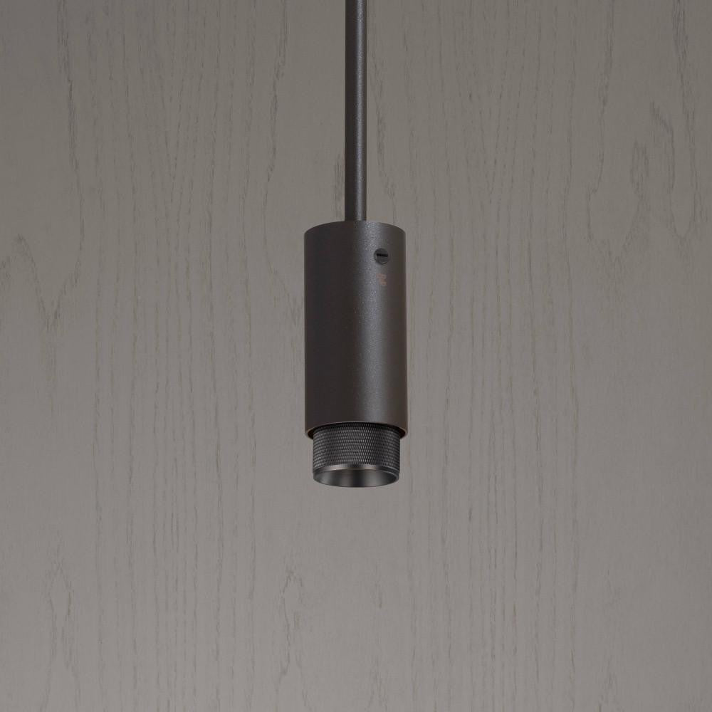 Buster + Punch Exhaust Pendant, Cross, Graphite, Smoked Bronze
