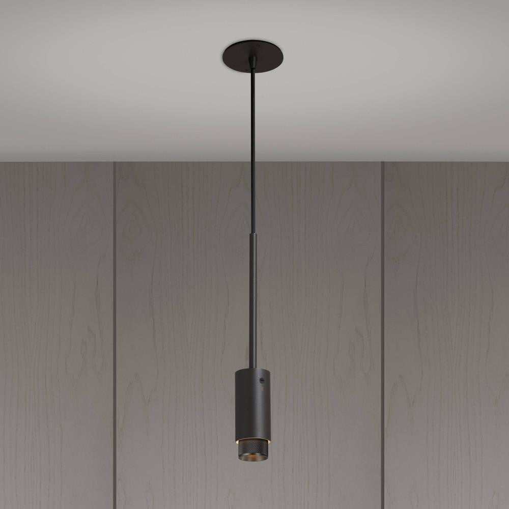 Buster + Punch Exhaust Pendant, Cross, Graphite, Smoked Bronze