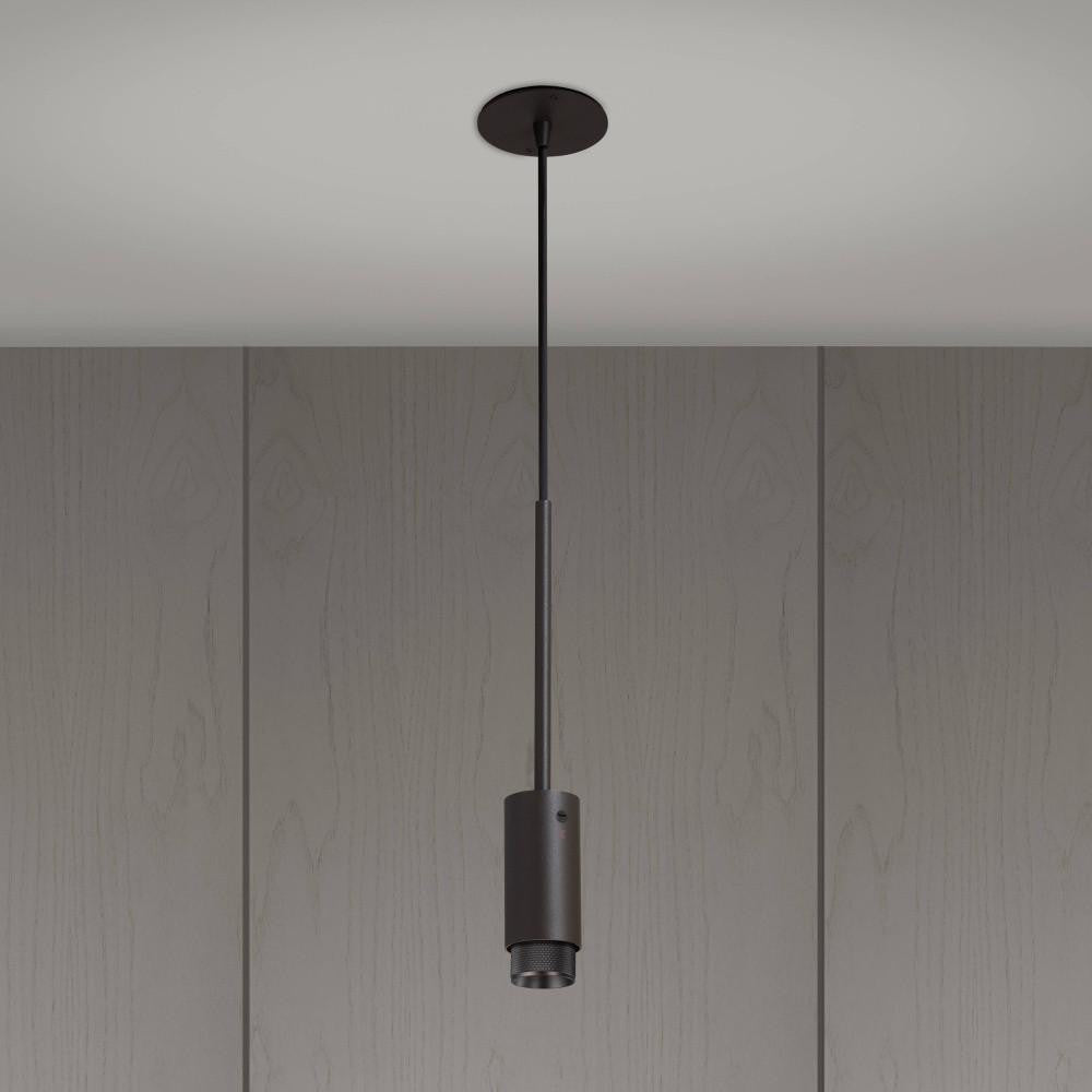 Buster + Punch Exhaust Pendant, Cross, Graphite, Smoked Bronze