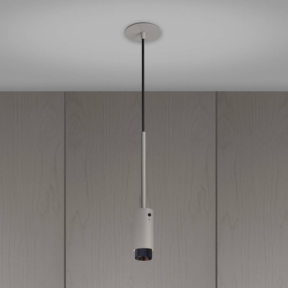Buster + Punch Exhaust Pendant, Cross, Stone, Black