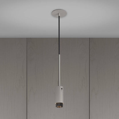 Buster + Punch Exhaust Pendant, Cross, Stone, Smoked Bronze