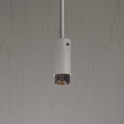 Buster + Punch Exhaust Pendant, Cross, Stone, Smoked Bronze