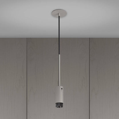 Buster + Punch Exhaust Pendant, Cross, Stone, Smoked Bronze