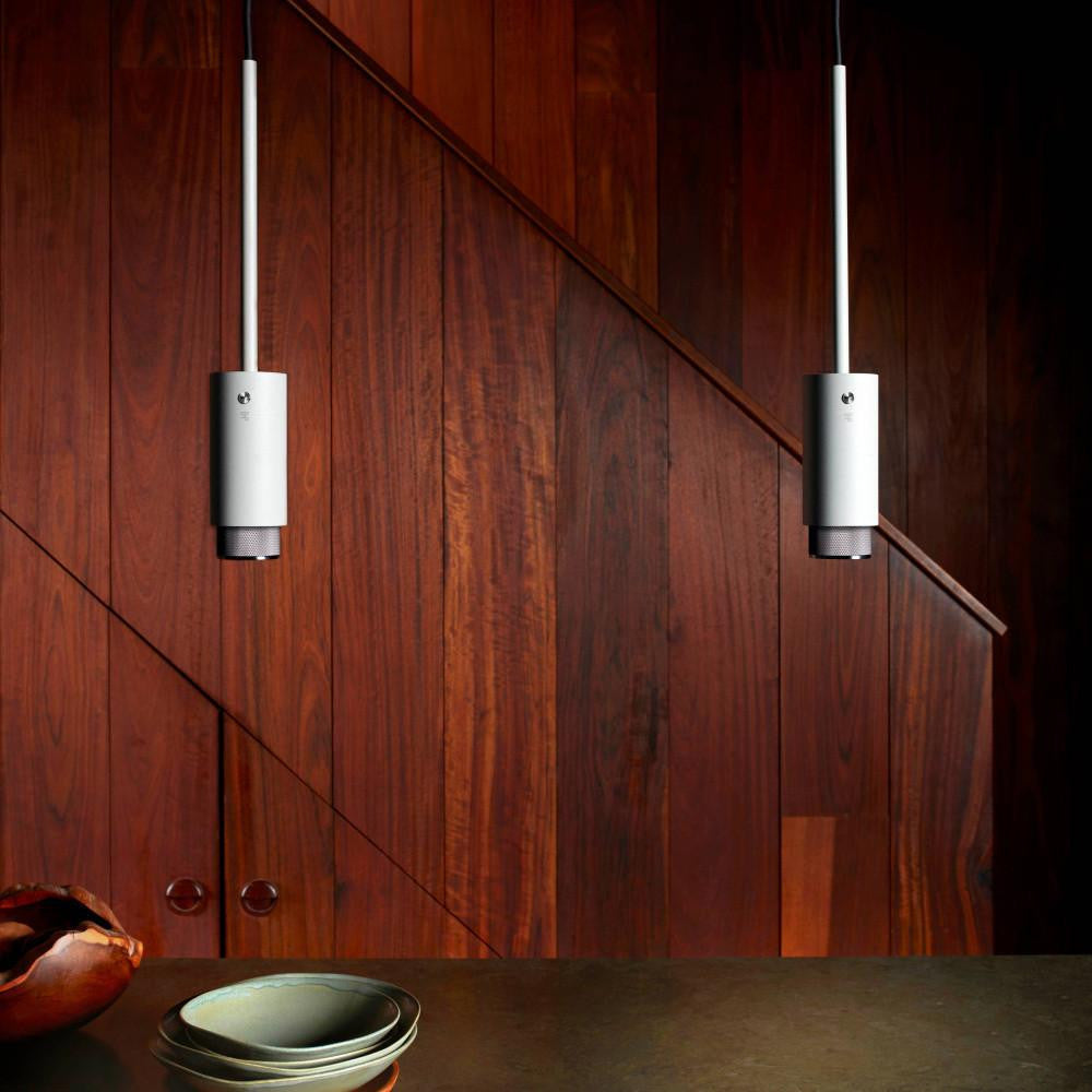 Buster + Punch Exhaust Pendant, Cross, Stone, Steel