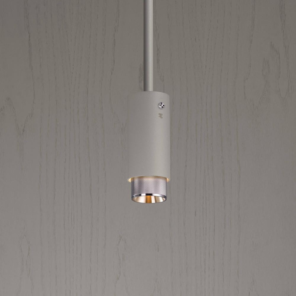 Buster + Punch Exhaust Pendant, Cross, Stone, Steel