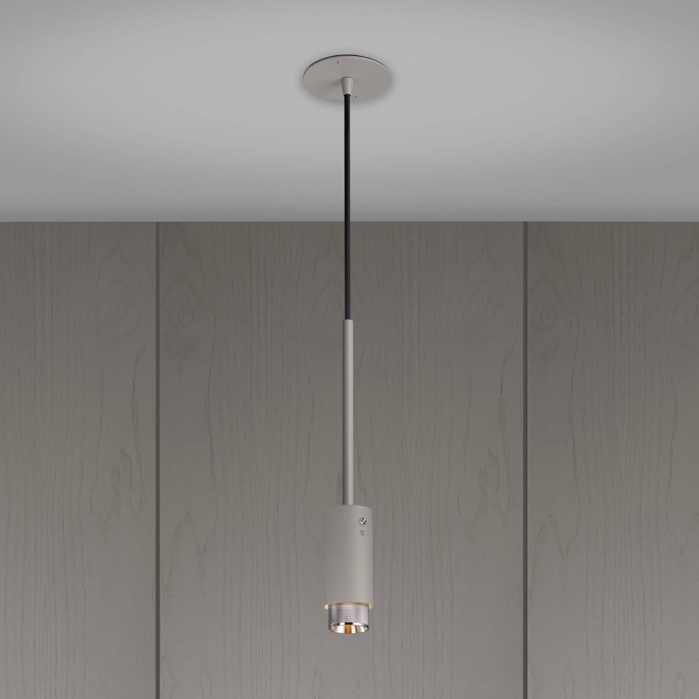 Buster + Punch Exhaust Pendant, Cross, Stone, Steel