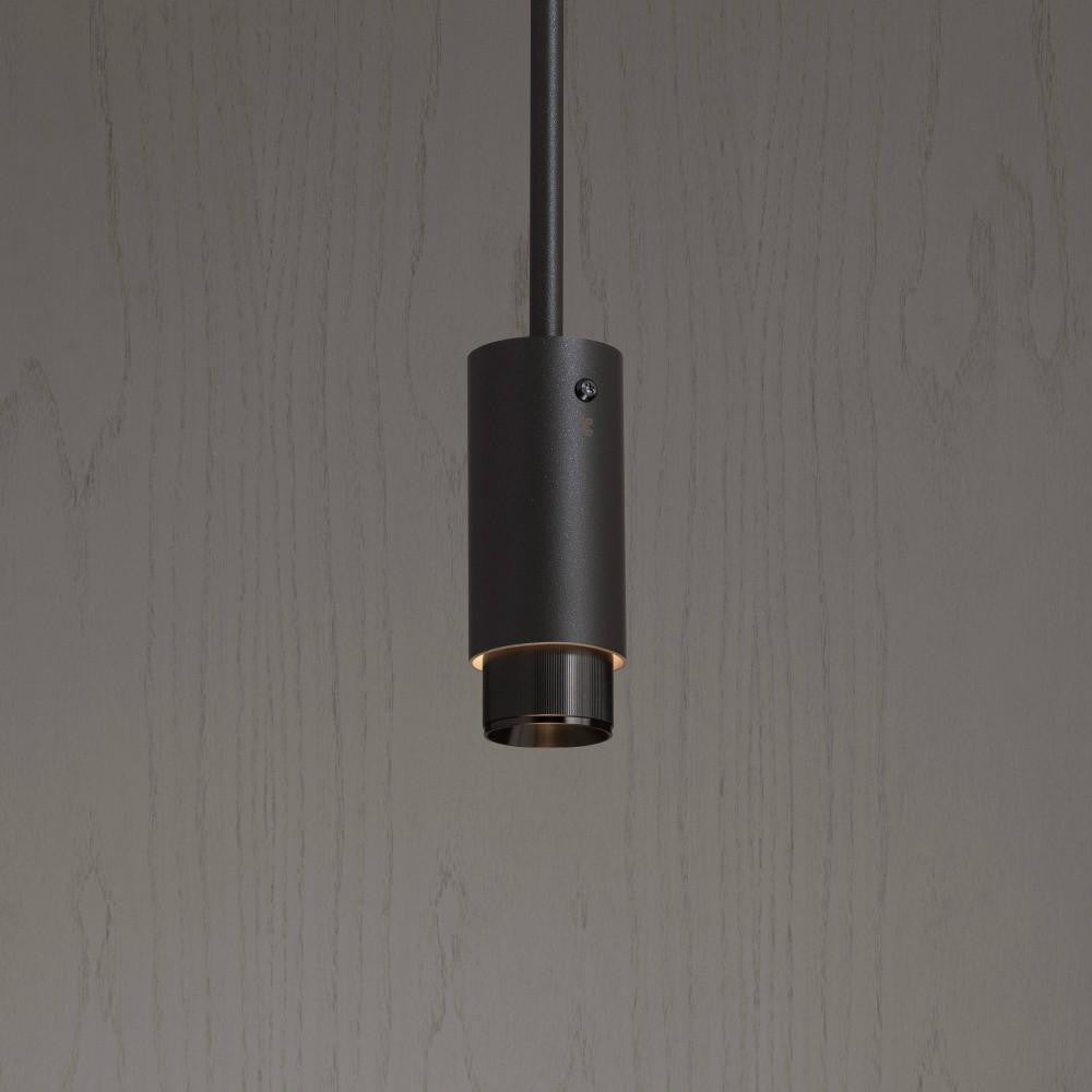 Buster + Punch Exhaust Pendant, Linear , Graphite, Gun Metal