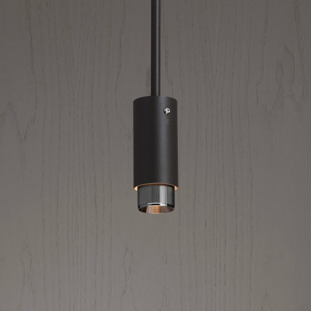 Buster + Punch Exhaust Pendant, Linear , Graphite /Steel