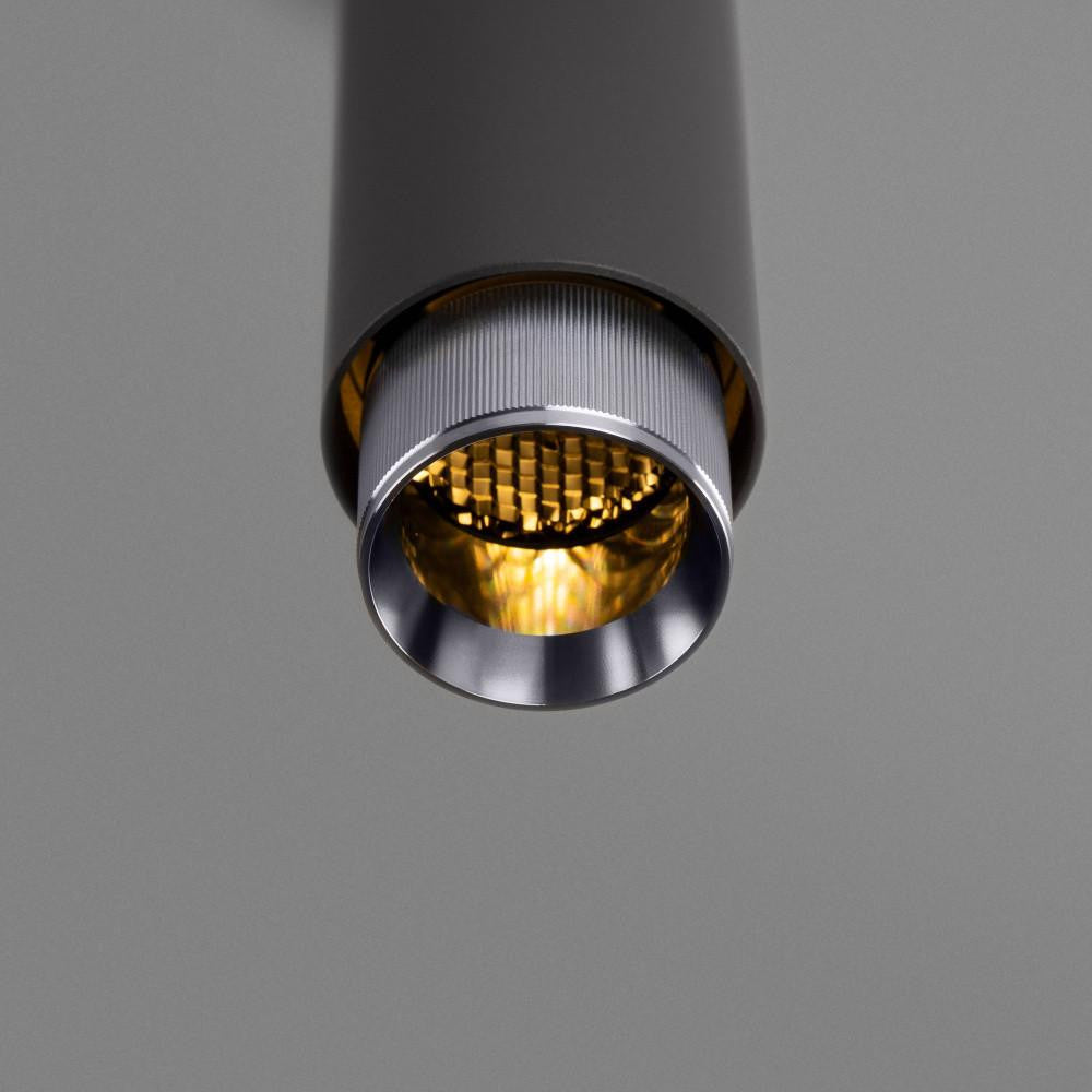 Buster + Punch Exhaust Pendant, Linear , Graphite /Steel