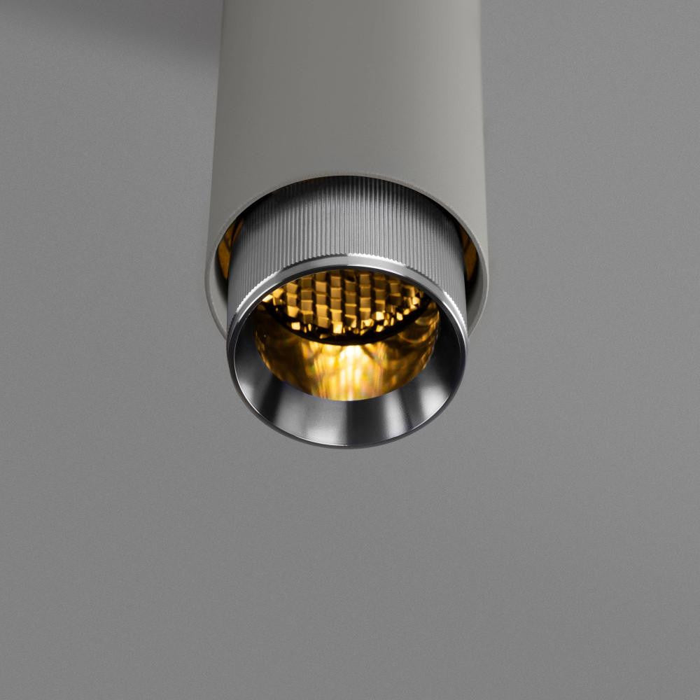 Buster + Punch Exhaust Pendant, Linear , Stone, Steel
