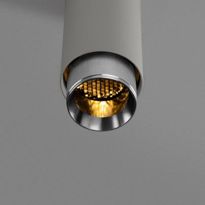 Buster + Punch Exhaust Pendant, Linear , Stone, Steel