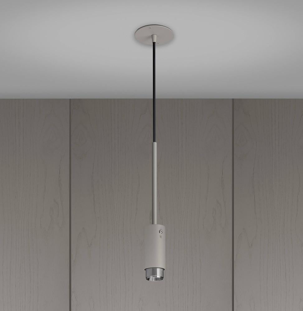 Buster + Punch Exhaust Pendant, Linear , Stone, Steel