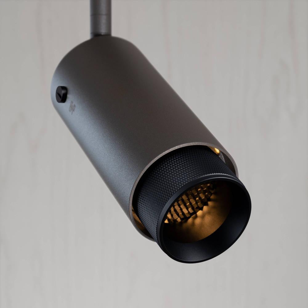 Buster + Punch Exhaust Spot Light, Cross, Graphite, Black