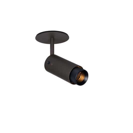 Buster + Punch Exhaust Adjustable Spot Light Graphite, Black