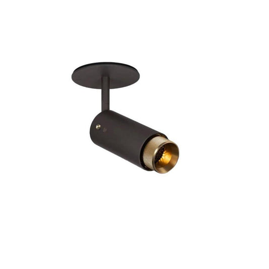 Buster + Punch Exhaust Adjustable Spot Light Graphite, Brass