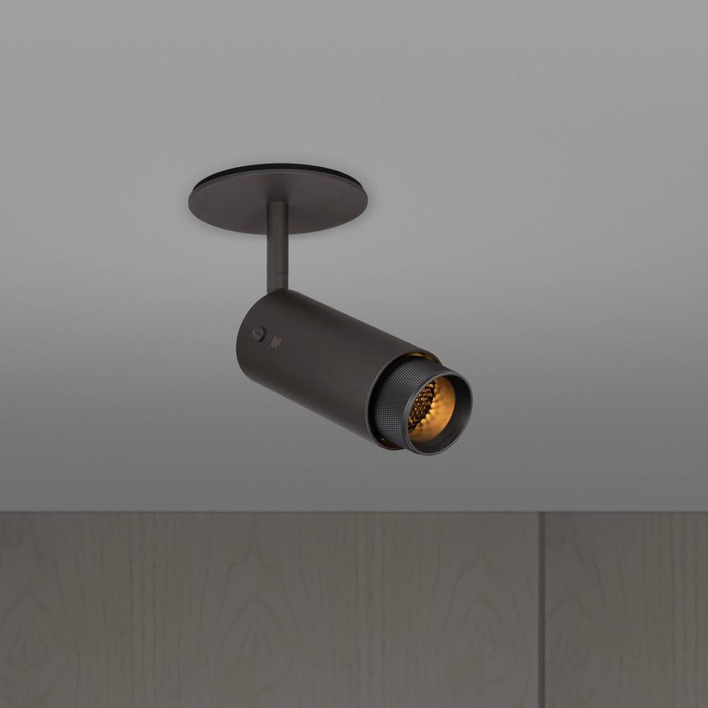 Buster + Punch Exhaust Spot Light, Cross, Graphite, Smoked Bronze
