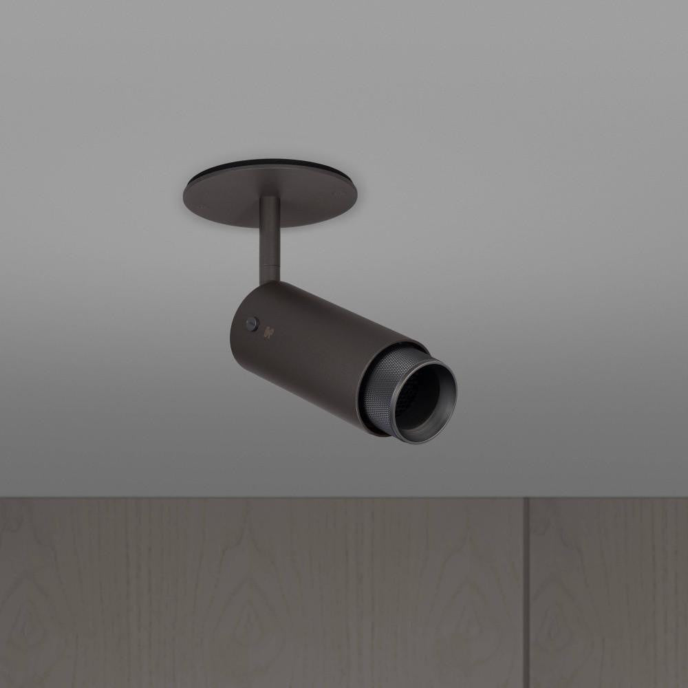 Buster + Punch Exhaust Spot Light, Cross, Graphite, Smoked Bronze