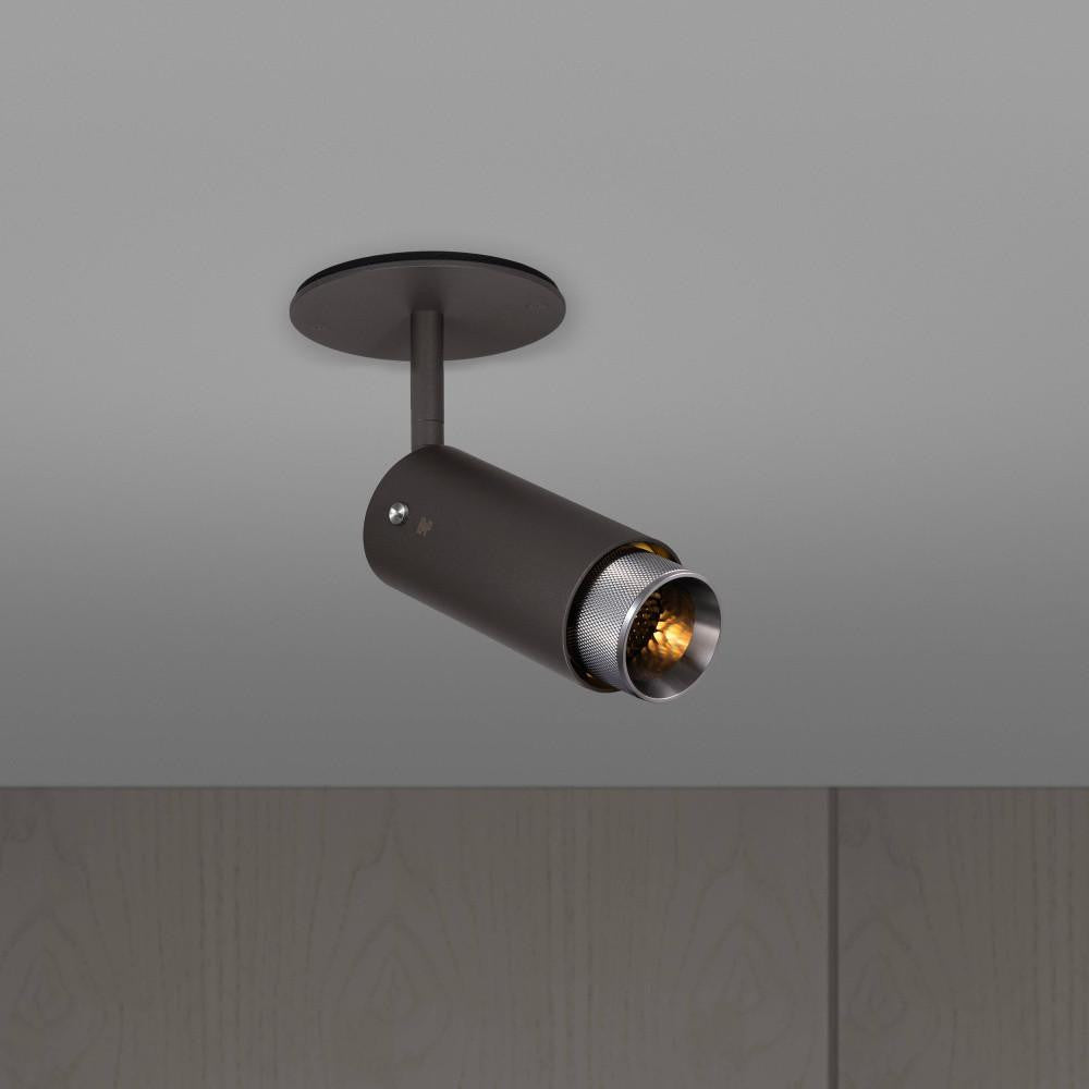 Buster + Punch Exhaust Spot Light, Cross, Graphite, Steel
