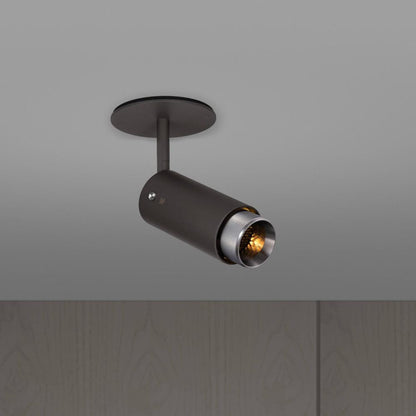 Buster + Punch Exhaust Spot Light, Cross, Graphite, Steel