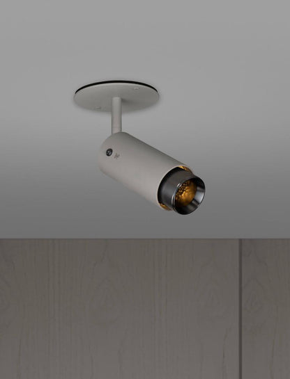 Buster + Punch Exhaust Adjustable Spot Light Stone, Gun Metal