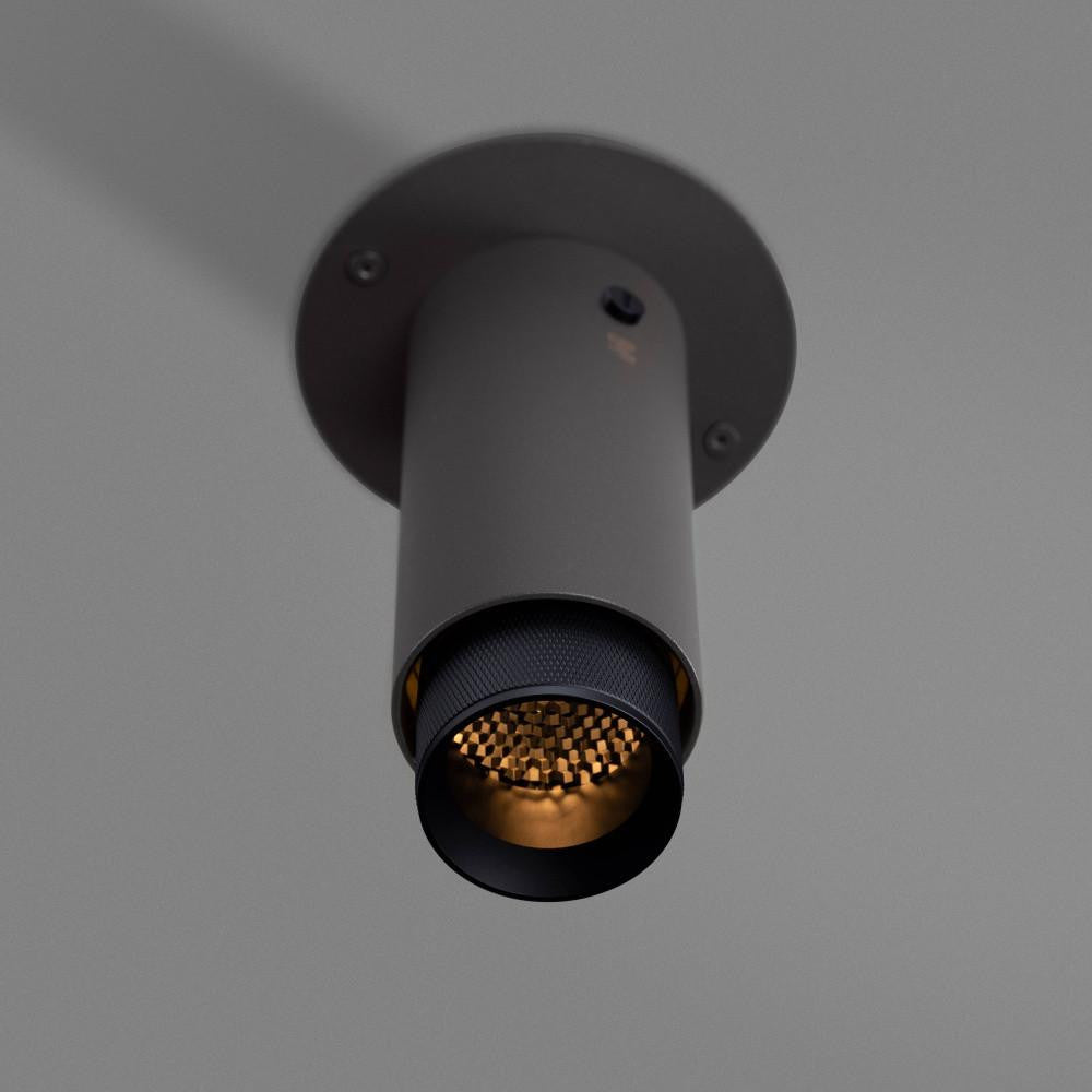Buster + Punch Exhaust Surface Spot Light, Cross, Graphite, Black