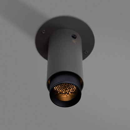 Buster + Punch Exhaust Surface Spot Light, Cross, Graphite, Black