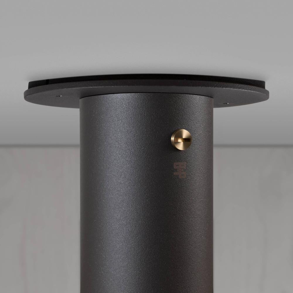 Buster + Punch Exhaust Surface Spot Light, Cross, Graphite, Brass