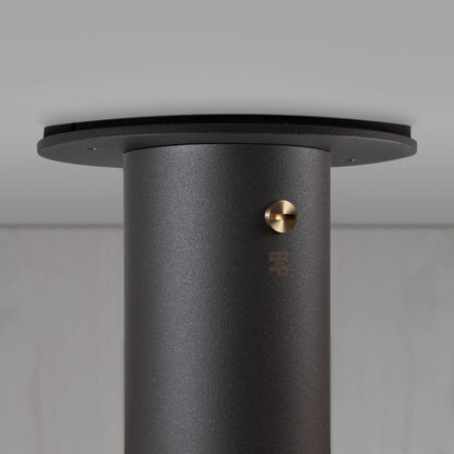 Buster + Punch Exhaust Surface Spot Light, Cross, Graphite, Brass