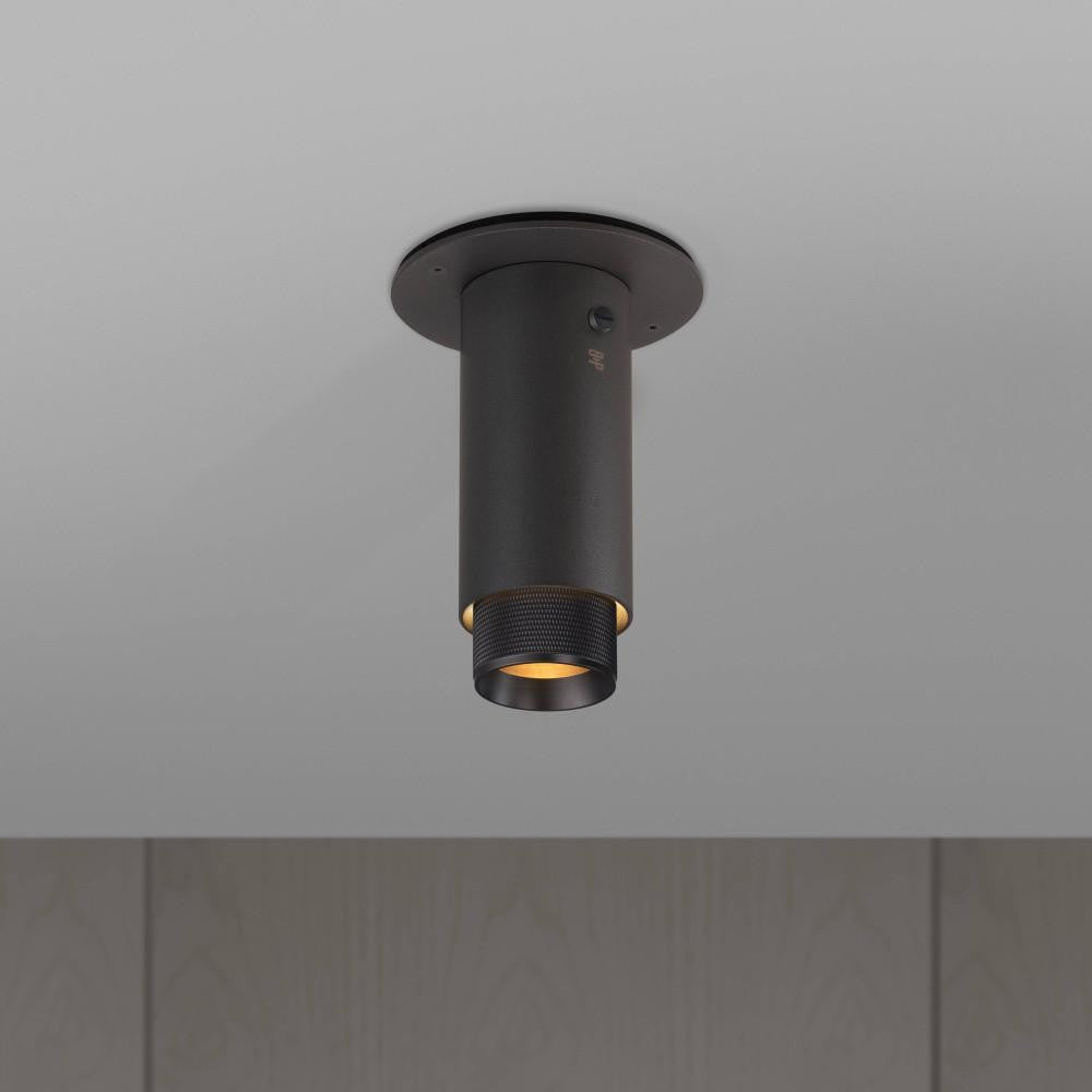 Buster + Punch Exhaust Surface Spot Light, Cross, Graphite, Smoked Bronze